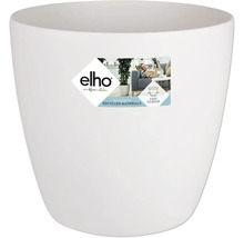 Ghiveci alb din plastic