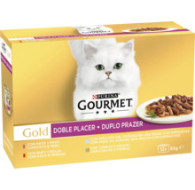 Gourmet Gold hrană pentru pisici porție dublă
