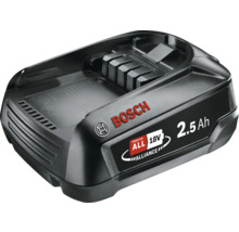 Acumulator Bosch de 18 volți cu 2.5 amperi-oră