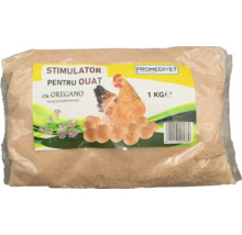 Supliment alimentar pentru păsări, stimulator pentru ouat cu oregano Promedivet, 1 kilogram.