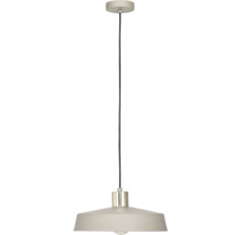 Lumină suspendată cu cablu negru și abajur