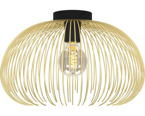 Lumină suspendată din lamele metalice cu bec