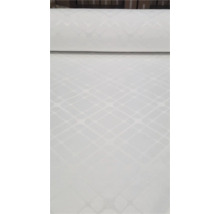 Pardoseală din PVC la metru cu model geometric de romburi și suprafață structurată.