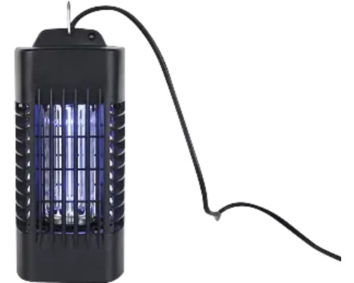 Distrugător electric de insecte cu dispozitiv de suspensie și cablu de alimentare