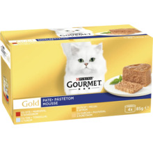 Purina Gourmet Gold hrană pentru pisici mousse multipack