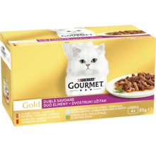 Purina Gourmet Gold hrană pentru pisici, pachet multiplu cu diferite arome