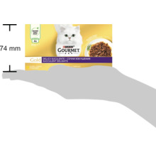 Purina Gourmet Gold hrană pentru pisici, pachet de 4