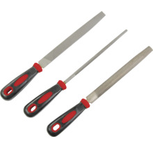 Set de trei pile manuale cu mâner