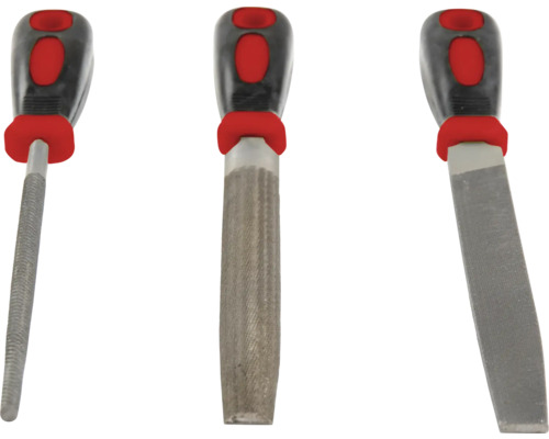 Trei pile cu mânere