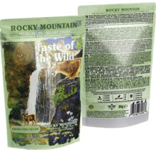 Hrană umedă pentru pisici Taste of the Wild Rocky Mountain Feline Recipe pentru toate etapele de viață, fără cereale, plic de 85 grame.