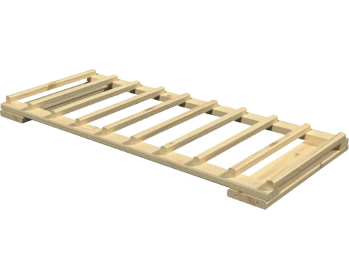 Modul de raft pentru vin din lemn natural pentru depozitarea orizontală a sticlelor.