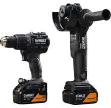 Mașină de găurit cu percuție și polizor unghiular cu acumulator DeWALT McLaren Special Edition, 18 Volt, acumulator 5 Ah.