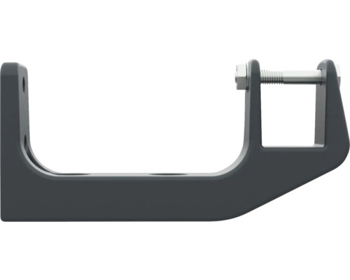 Suport de prindere pentru sticlă din metal cu șurub de fixare pentru montaj.