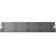 Panou solar portabil și pliabil EcoFlow cu patru segmente și mânere de transport integrate pentru alimentare mobilă cu energie.
