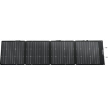 Panou solar pliabil cu patru module monocristaline pentru alimentare mobilă.