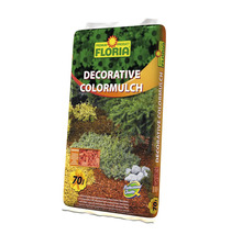 Mulci colorat decorativ Floria portocaliu 70 litri