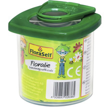 Lupă tip pahar FloraSelf Floralie din plastic pentru copii pentru observarea insectelor.