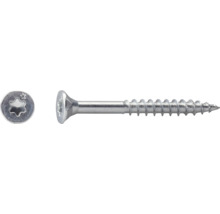 Șurub cu cap înecat cu filet parțial și amprentă Torx.