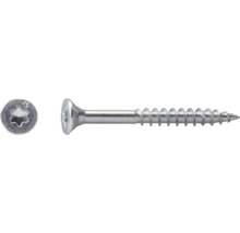 Șurub universal cu cap înecat, amprentă Torx și filet parțial din oțel inoxidabil.