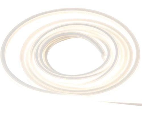 Furtun din plastic transparent rulat