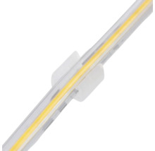 Clemă de fixare pentru bandă LED din plastic alb