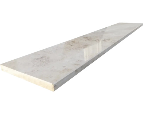 Glaf din piatră naturală cu suprafață șlefuită și nervuri discrete.