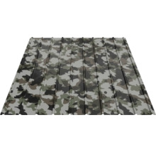 Tablă cutată cu model de camuflaj pentru acoperiș și perete