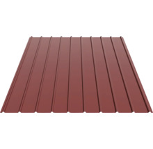 Tablă cutată roșie pentru acoperiș și perete.