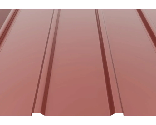 Tablă cutată din oțel în culoarea roșu cărămiziu, tablă profilată pentru acoperiș și perete.
