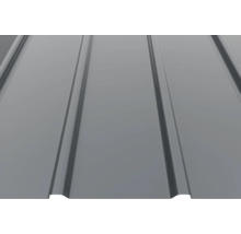 Tablă trapezoidală din metal pentru acoperiș și perete în culoarea antracit