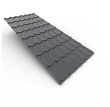 Țiglă metalică cu aspect de țiglă pentru acoperiș