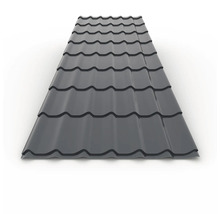 Țiglă metalică pentru acoperiș cu aspect de țiglă tradițională