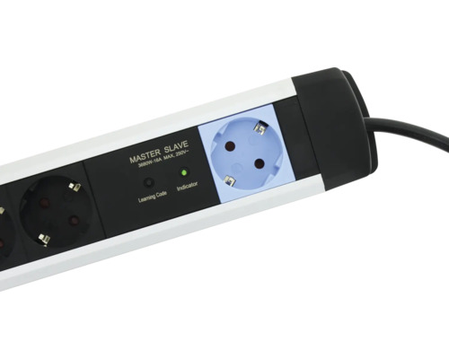 Prelungitor Master-Slave cu indicator luminos și buton pentru cod de învățare, 3680 Wați, 16 Amperi.