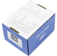 Cutie electrovalvă PNI SV100 DN20, tensiune 5 Volți curent continuu, protecție IP65, interval temperatură 0 la 90 grade Celsius.