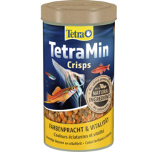 Hrană TetraMin Crisps pentru pești ornamentali cu ingrediente naturale fără conservanți și coloranți pentru culori vii și vitalitate.