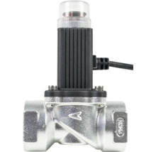 Robinet cu solenoid cu servomotor negru și corp de robinet diametru nominal 25.