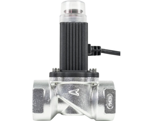 Electrovalva de gaz PNI GV10, 1'' filet interior, comandă impuls 12V Robinet cu solenoid cu servomotor negru și corp de robinet diametru nominal 25.