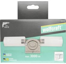 Pompă pentru mașină de găurit Wolfcraft, pentru mașini de minim 600 Wați, debit maxim 3000 litri pe oră, 10 ani garanție.