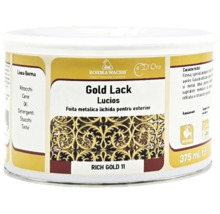 Borma Wachs Gold Lack Lucios Rich Gold 11 pentru exterior, cutie de 375 mililitri