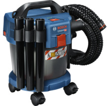 Aspirator cu acumulator Bosch Professional pentru aspirare umedă și uscată GAS 18V-10 L cu tuburi, furtun și role.