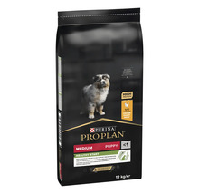 Hrană uscată pentru căței de talie medie Purina Pro Plan Medium Puppy Healthy Start cu pui, 12 kilograme.