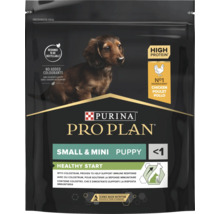 Hrană pentru căței Purina Pro Plan Healthy Start Small și Mini cu pui.