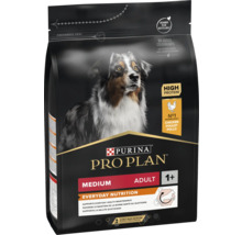 Purina Pro Plan hrană pentru câini Medium Adult Everyday Nutrition cu pui pentru câini adulți de peste un an.