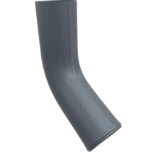 Cot gri din metal pentru burlan de scurgere.
