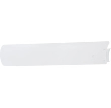 Pală de rezervă pentru ventilatoare de tavan din plastic cu trei orificii de fixare.