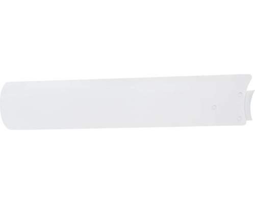 Pală de rezervă pentru ventilatoare de tavan din plastic cu trei orificii de fixare.