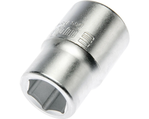 Cap tubular hexagonal din oțel cromat cu Wera Logo.