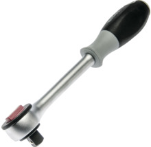 Clichet reversibil cu mâner ergonomic bi-material și pătrat de antrenare.