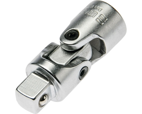 Articulație cardanică pentru chei tubulare din metal cu antrenare pătrată.