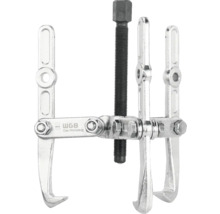 Extractor universal WGB cu 3 brațe din oțel cu ax filetat. WGB Das Werkzeug Logo.